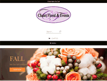 Tablet Screenshot of chaletfloral.com